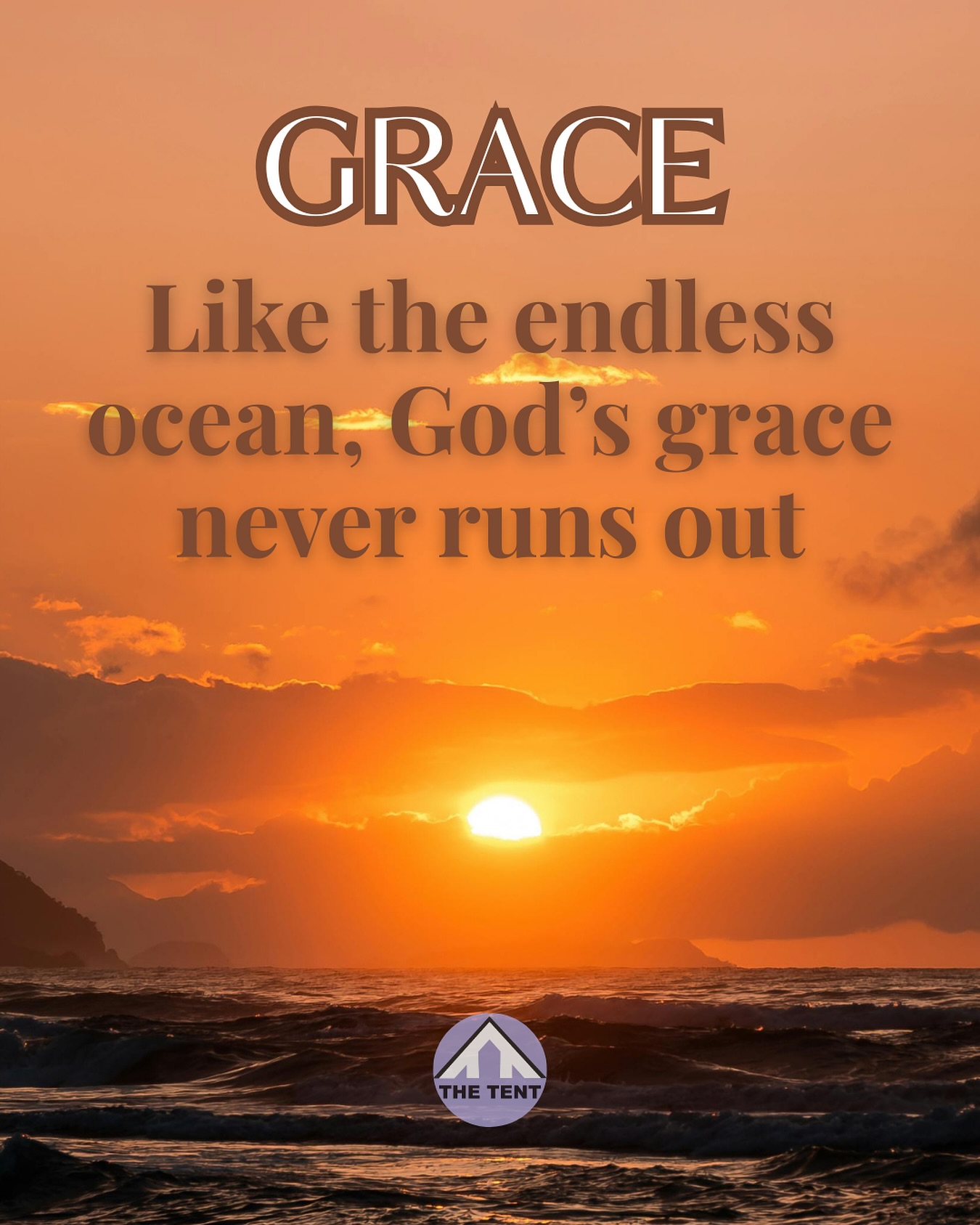 Grace is God’s unearned favor.
We don’t deserve it, but He freely gives it.
Romans 5:20 - “Where sin increased, grace increased all the more.”
Share this if you’ve experienced God’s grace this week.
