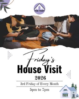 🏠 Friday’s House Visit✨
Every 3rd Friday of the month | 5–7 PM
A time of prayer, fellowship, and growing together 🤍
#housevisit #housefellowship #fridayevening
